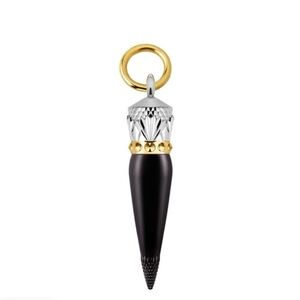 COLLECTABLE Christian Louboutin Red and Black LIPSTICK CHARM